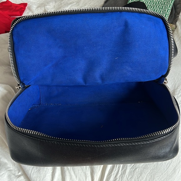 Black Leather Tyler Ellis Backpack main image 5
